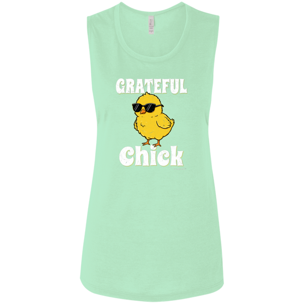 Grateful Chick Tank - Super Soft Tank - Positive Vibes Top