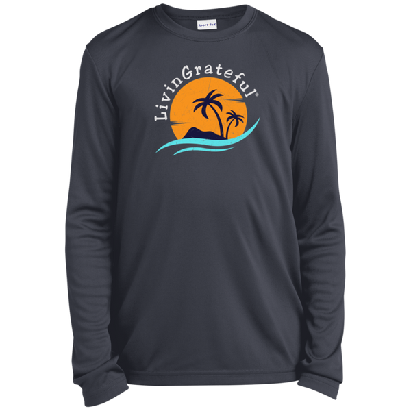 Positive Attitude LS Tee - Youth Performance Shirt - Activewear
