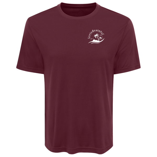 Mens LG Performance T-Shirt - Living Grateful Tee