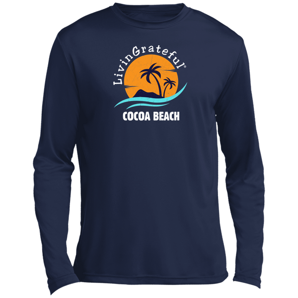 Mens LG LS Tee - Cocoa Beach Shirt - Performance Long Sleeve