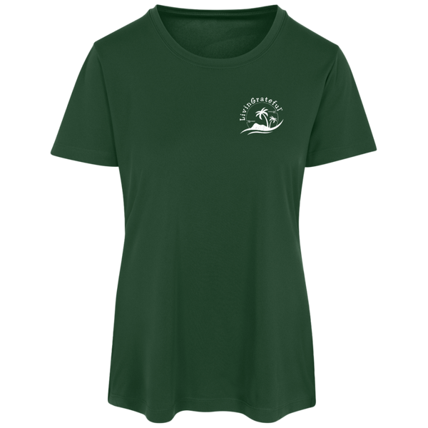 Womens LG Performance Tee - Living Grateful - Activewear Top