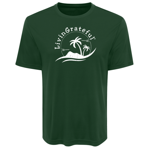 Mens LG Performance Tee - Living Grateful - Motivational Gear
