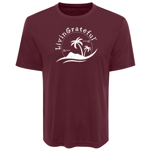 Mens LG Performance Tee - Living Grateful - Motivational Gear