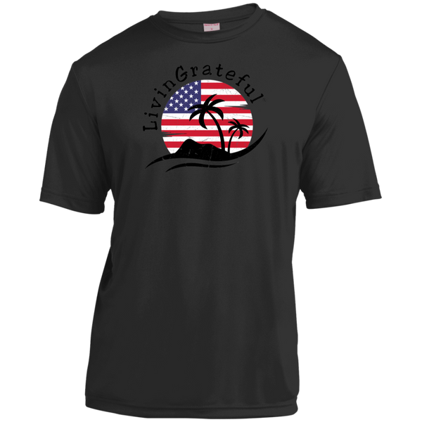 Merica Youth T-Shirt - Game-On Performance T - Kids Patriotic Shirt