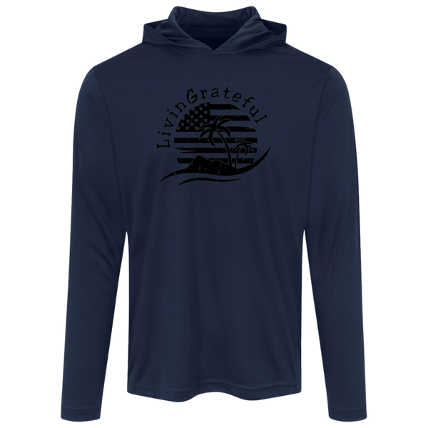 Mens Patriotic Hoodie - USA Flag Sweatshirt - Casual Pullover