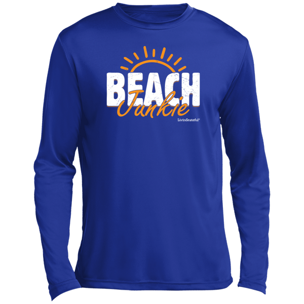 Men's LS Shirt - Beach Junkie T-Shirt - Performance Tee