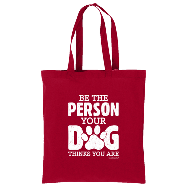 LG Tote Bag - Simple Pup Swag - Stylish Dog Lover Tote