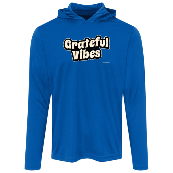 Mens Lightweight Hoodie - Casual Pullover - Grateful Vibes Hoodie