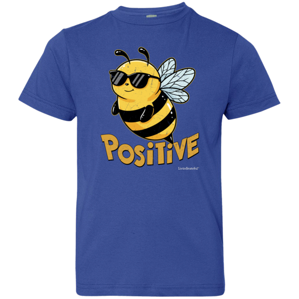 Bee Positive T - Youth Original Shirt - Kids Positive Tee