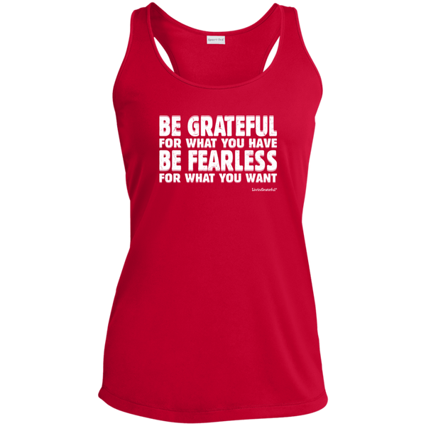 Fearless tank top – Performance wear – Racerback design