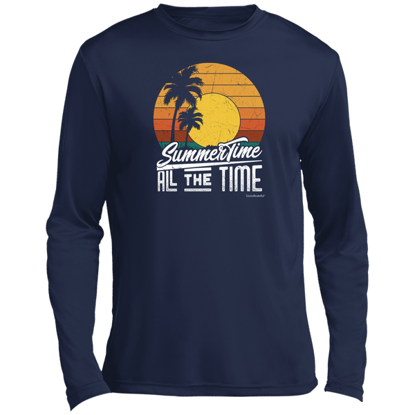 Men's LS Shirt - Summertime T-Shirt - Performance Tee