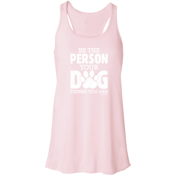 Womens racerback tank – Be that person – Light & breathable