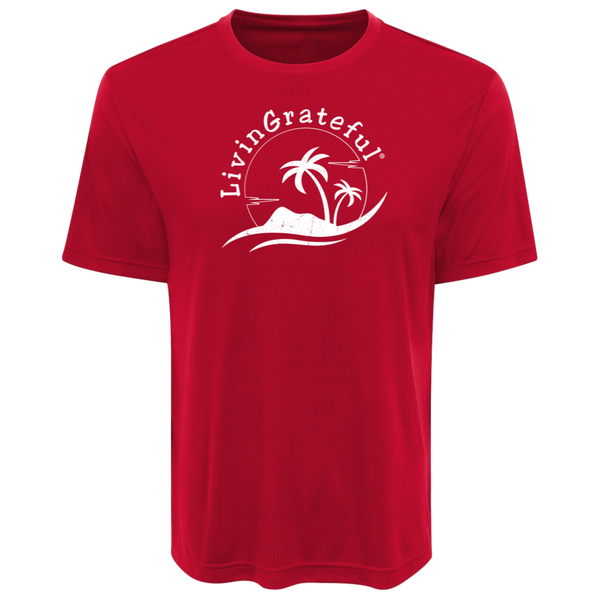 Mens LG Performance Tee - Living Grateful - Motivational Gear