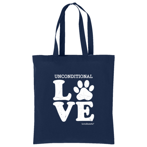 LG Tote Bag - Simple Pup Swag - Canvas Dog Lover Tote