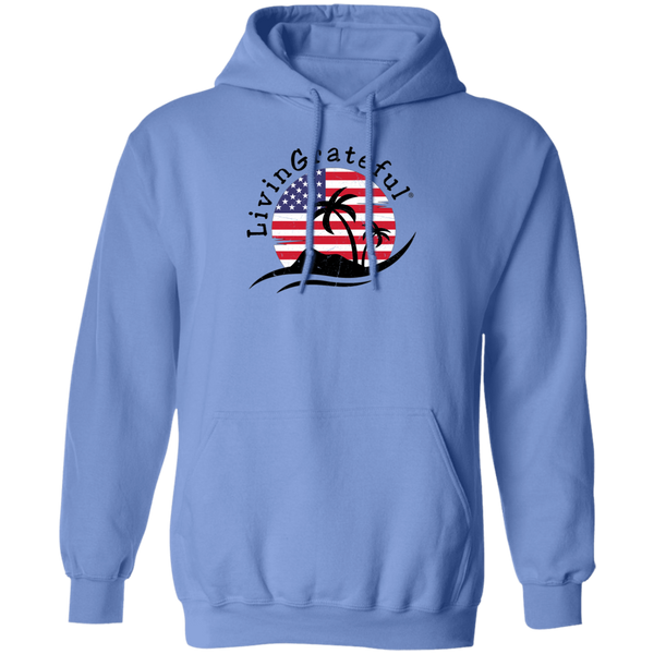 Womens 'Merica Hoodie - Boyfriend Sweatshirt - Patriotic Hoodie