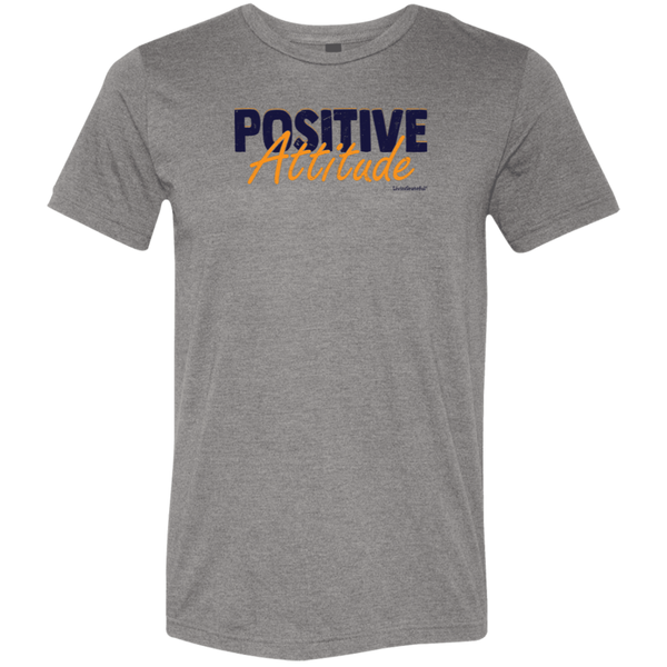Mens Positive T-Shirt - Motivational Tee - Positive Attitude Shirt