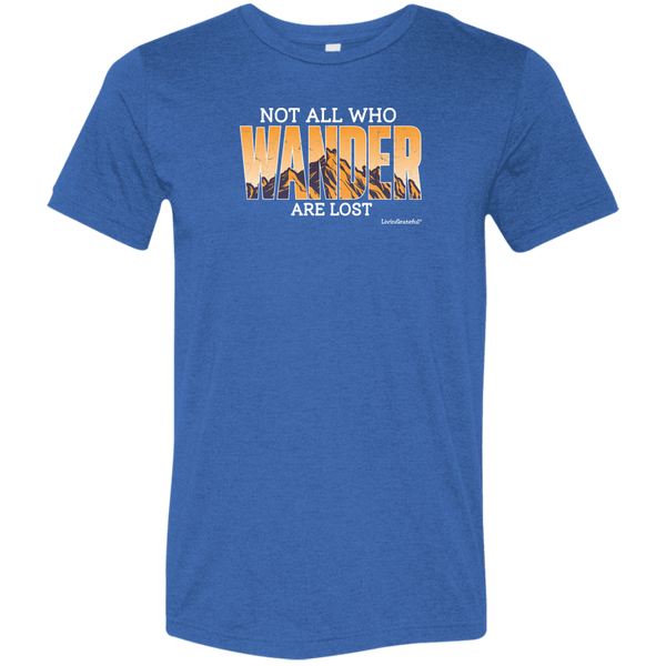 Mens Wander T-Shirt - Adventure Tee - Travel Shirt