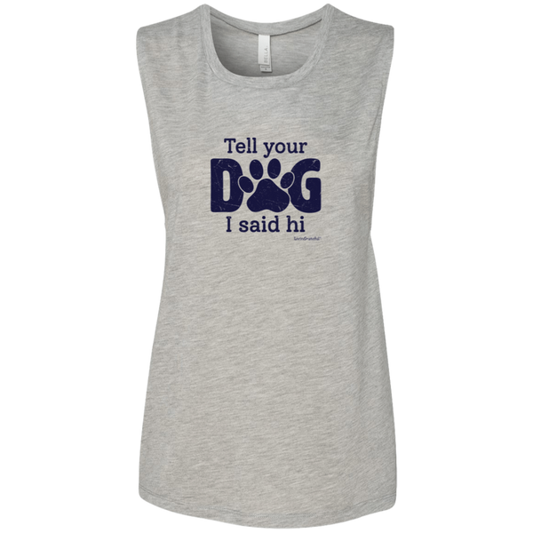 Womens tank top – Dog lover style – Super soft comfort