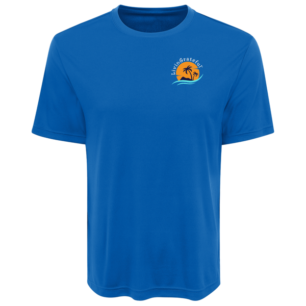 Mens LG Performance Tee - Living Grateful - Motivational Gear