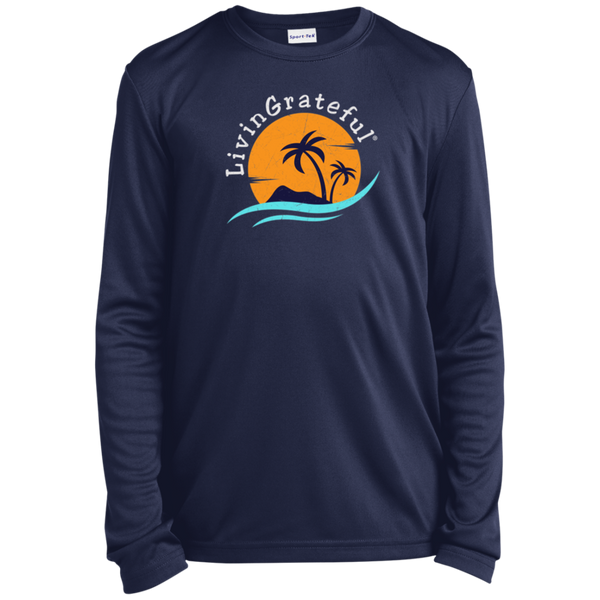 Positive Attitude LS Tee - Youth Performance Shirt - Activewear