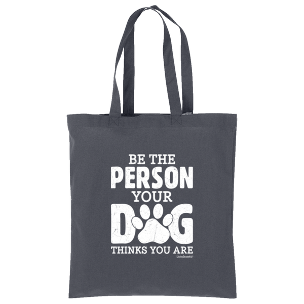 LG Tote Bag - Simple Pup Swag - Stylish Dog Lover Tote