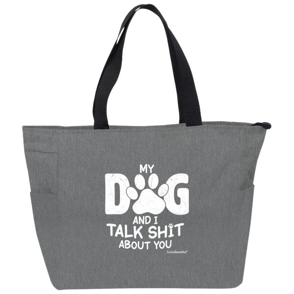 Zip It Good Tote - Pup Swag Bag - Cute Dog Lover Tote