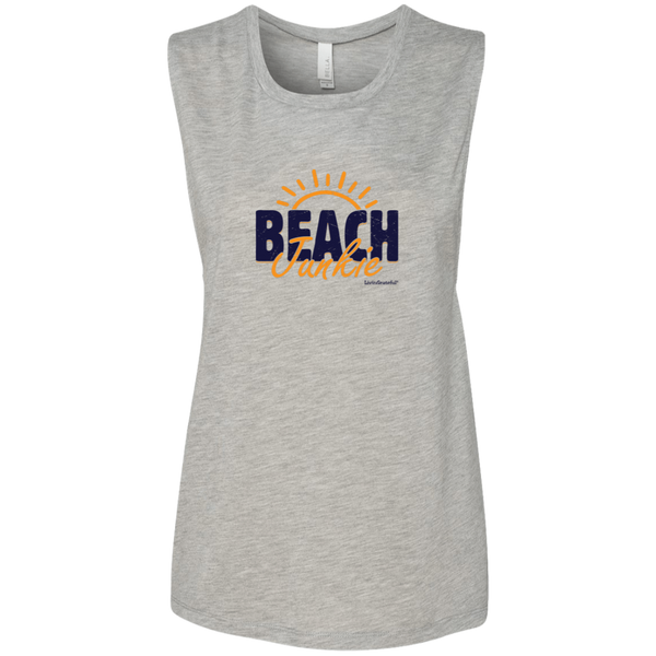 Beach Junkie Tank - Super Soft Tank - Summer Beach Top