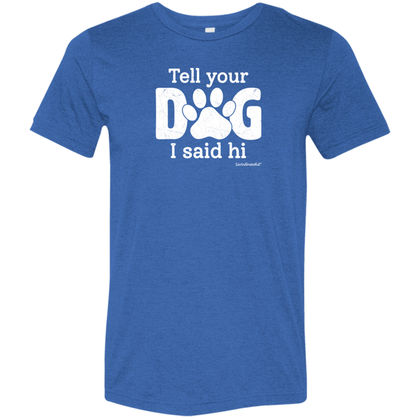 Mens original tee – Hi Dog graphic – Casual comfort