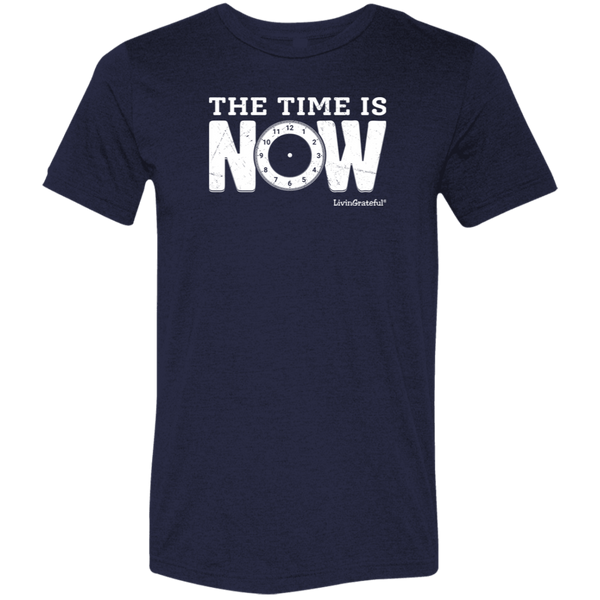 Mens NOW Tee - Original Casual Shirt - Soft Cotton T-Shirt