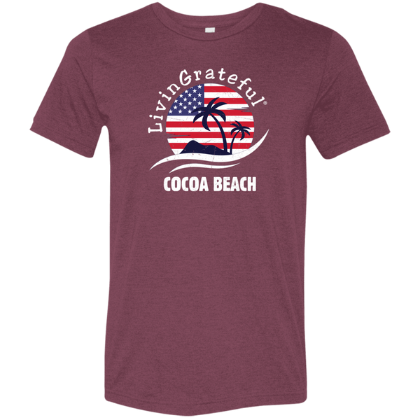 Mens 'Merica Tee - Cocoa Beach Shirt - Original Patriotic T