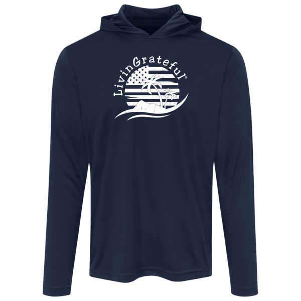 Mens Patriotic Hoodie - USA Flag Sweatshirt - Casual Pullover