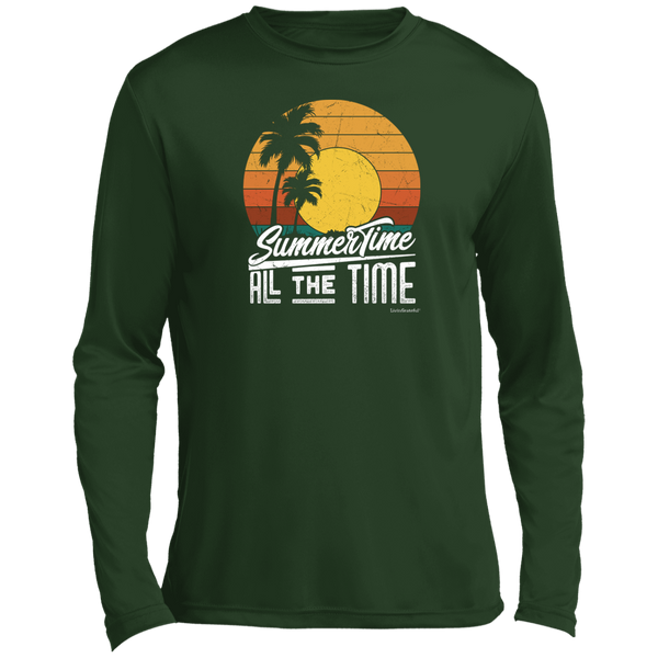 Men's LS Shirt - Summertime T-Shirt - Performance Tee