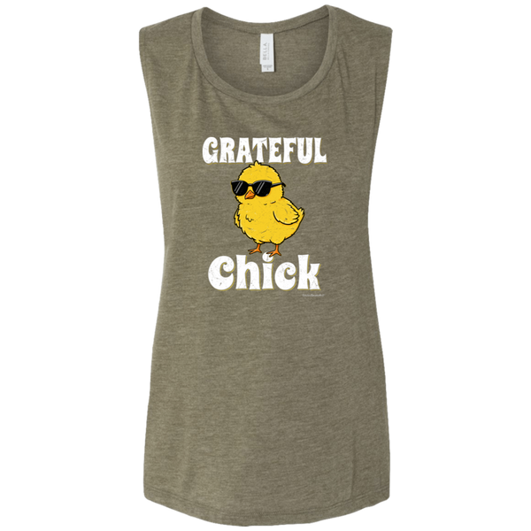 Grateful Chick Tank - Super Soft Tank - Positive Vibes Top
