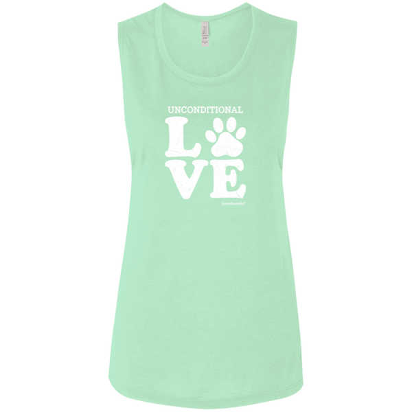 Womens tank top – Unconditional love – Soft & inspiring