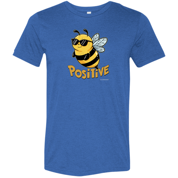 Mens Bee T-Shirt - Positive Vibes Tee - Motivational Shirt