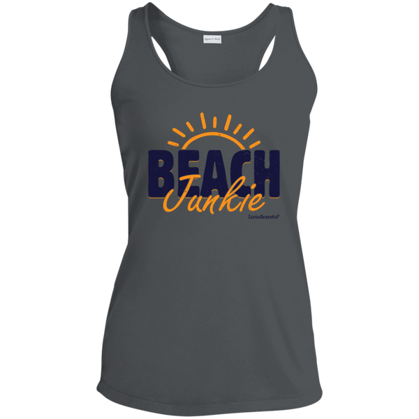 Beach Junkie Tank – Performance Racerback – Activewear Top