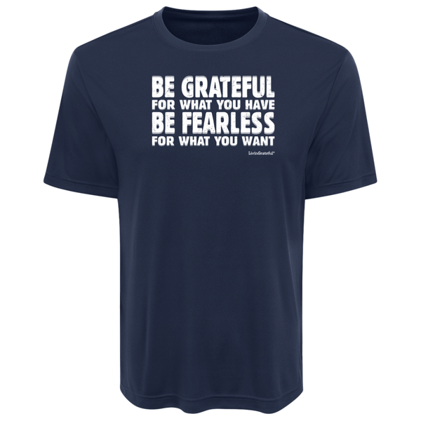 Mens fearless performance tee – Athletic wear – Bold and durable