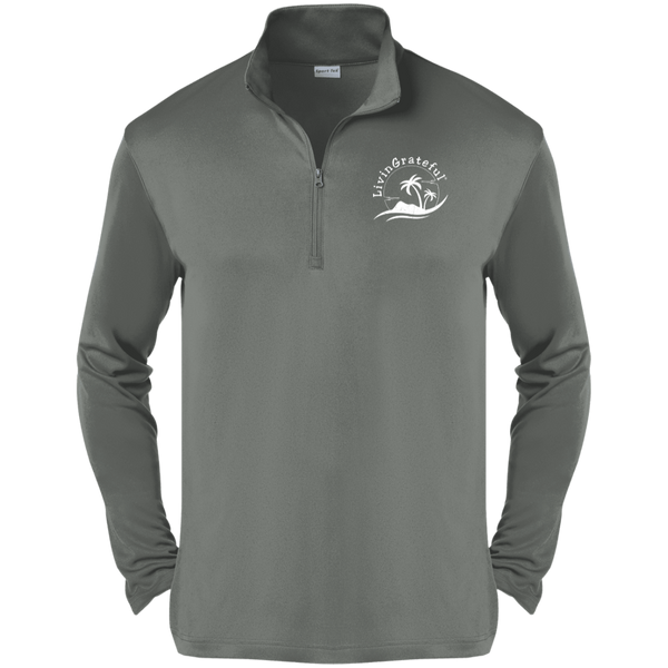 Men's Quarter Zip Pullover - Zipper Sweater - Casual Pullover