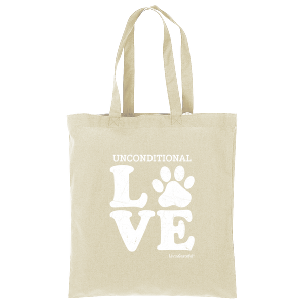 LG Tote Bag - Simple Pup Swag - Canvas Dog Lover Tote