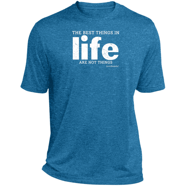 Mens Heather Tee - Best Things Shirt - Relaxed Fit T-Shirt