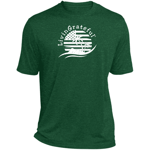 Mens 'Merica Heather Tee - Relaxed Fit - Patriotic Shirt