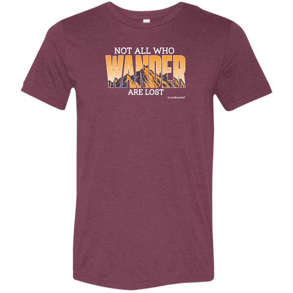 Mens Wander T-Shirt - Adventure Tee - Travel Shirt