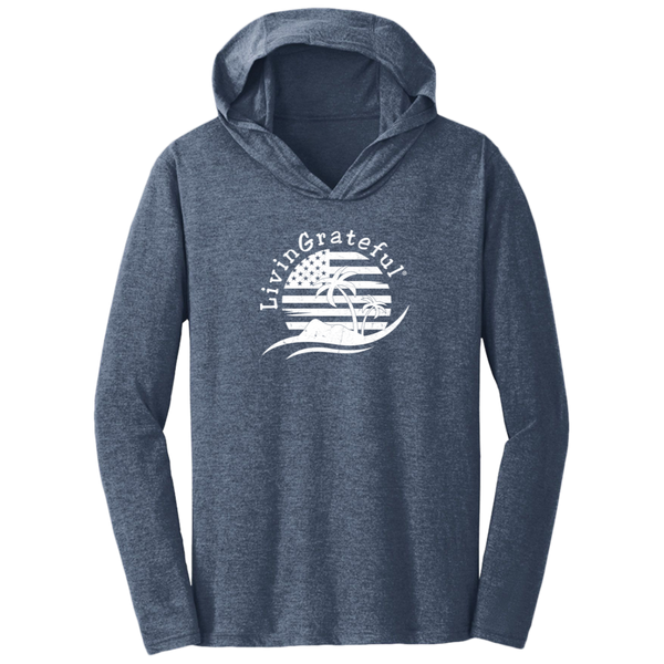 Mens Patriotic Hoodie - USA Flag T-Shirt - Casual Pullover