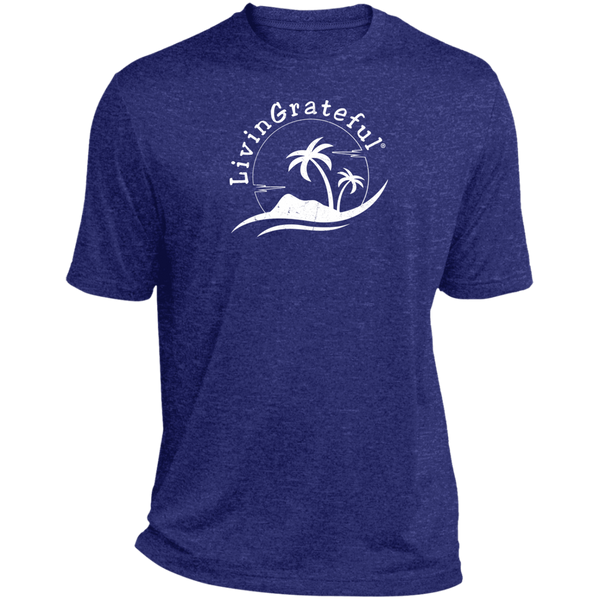 Mens Heather Tee - Relaxed Fit - Comfortable Casual Shirt