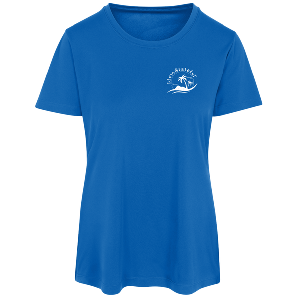 Womens LG Performance Tee - Living Grateful - Activewear Top