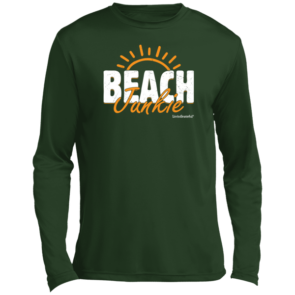 Men's LS Shirt - Beach Junkie T-Shirt - Performance Tee