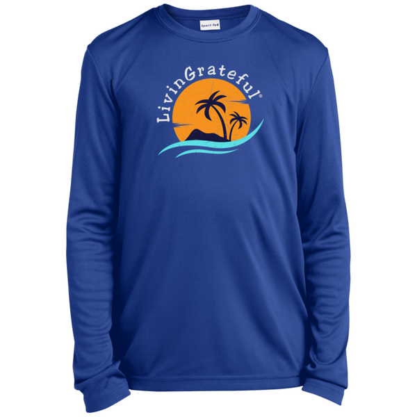 Positive Attitude LS Tee - Youth Performance Shirt - Activewear