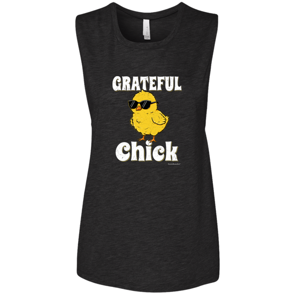 Grateful Chick Tank - Super Soft Tank - Positive Vibes Top