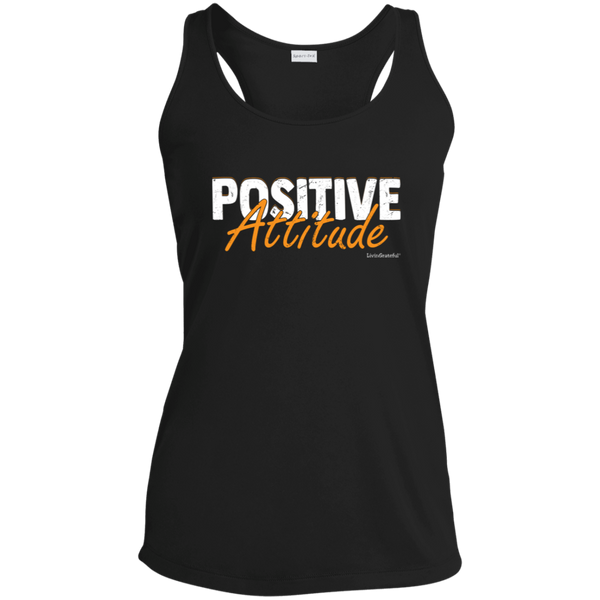 Positive Attitude Tank - Racerback Activewear - Workout Top
