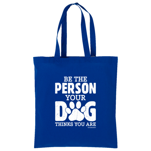 LG Tote Bag - Simple Pup Swag - Stylish Dog Lover Tote
